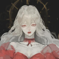 Blood Empyria A portrait of lady with blood dripping from her mouth